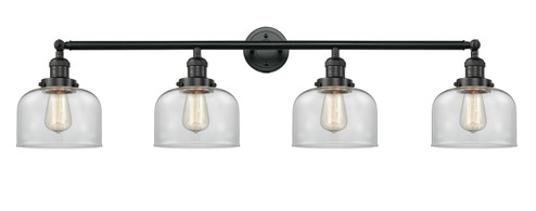 Franklin Restoration Four Light Bath Vanity in Matte Black (405|215-BK-G72)