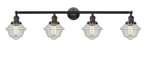 Franklin Restoration Four Light Bath Vanity in Matte Black (405|215-BK-G534)