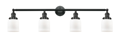 Franklin Restoration Four Light Bath Vanity in Matte Black (405|215-BK-G51)