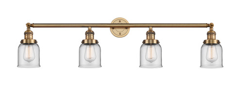 Franklin Restoration Four Light Bath Vanity in Brushed Brass (405|215-BB-G52)