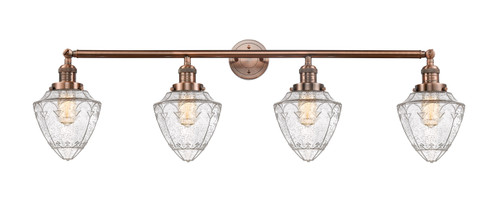 Franklin Restoration LED Bath Vanity in Antique Copper (405|215-AC-G664-7-LED)