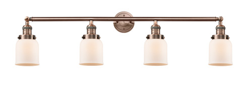 Franklin Restoration Four Light Bath Vanity in Antique Copper (405|215-AC-G51)