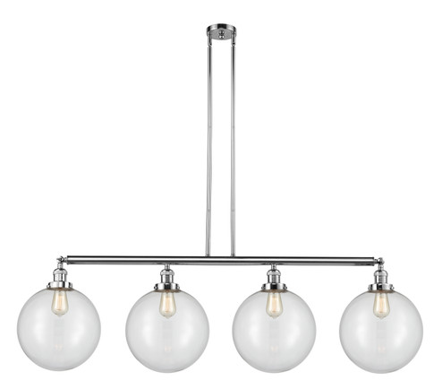 Franklin Restoration LED Island Pendant in Polished Chrome (405|214-PC-G202-12-LED)