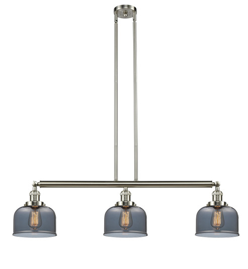 Franklin Restoration LED Island Pendant in Brushed Satin Nickel (405|213-SN-G73-LED)