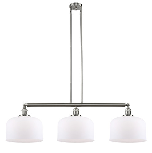 Franklin Restoration LED Island Pendant in Brushed Satin Nickel (405|213-SN-G71-L-LED)