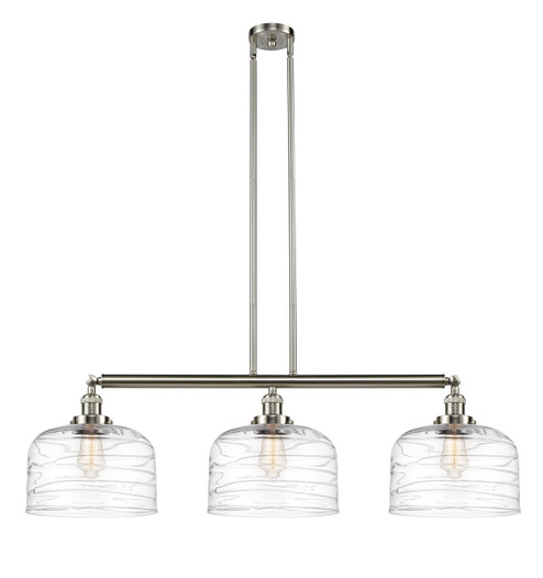 Franklin Restoration LED Island Pendant in Brushed Satin Nickel (405|213-SN-G713-L-LED)