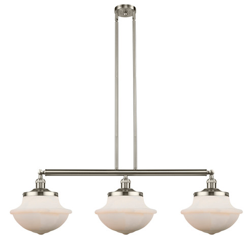 Franklin Restoration LED Island Pendant in Brushed Satin Nickel (405|213-SN-G541-LED)