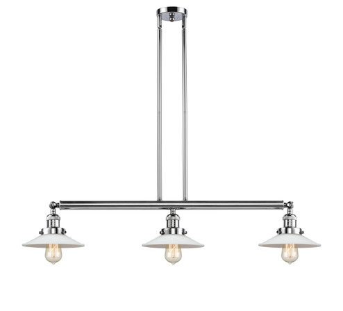 Franklin Restoration LED Island Pendant in Polished Nickel (405|213-PN-G1-LED)