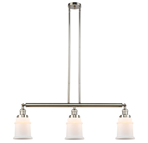 Franklin Restoration LED Island Pendant in Polished Nickel (405|213-PN-G181-LED)