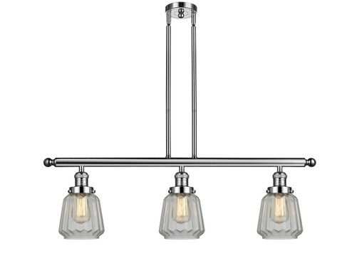 Franklin Restoration LED Island Pendant in Polished Nickel (405|213-PN-G142-LED)