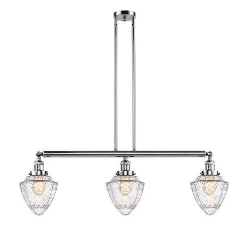 Franklin Restoration LED Island Pendant in Polished Chrome (405|213-PC-G664-7-LED)