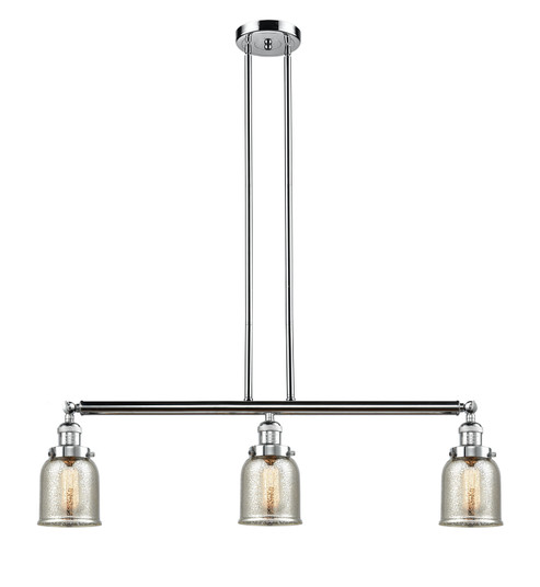 Franklin Restoration Three Light Island Pendant in Polished Chrome (405|213-PC-G58)