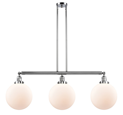 Franklin Restoration LED Island Pendant in Polished Chrome (405|213-PC-G201-10-LED)