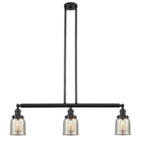 Franklin Restoration Three Light Island Pendant in Oil Rubbed Bronze (405|213-OB-G58)
