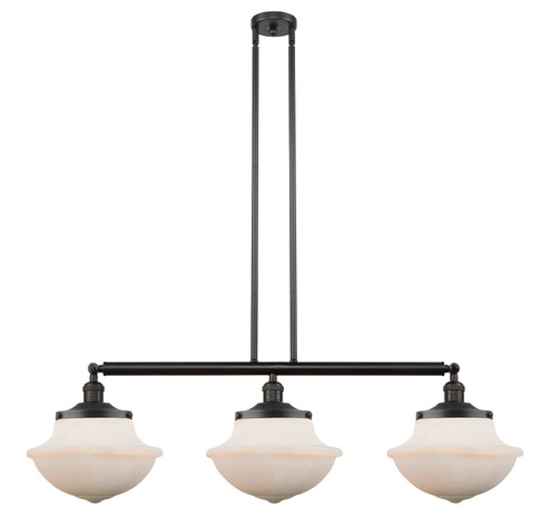 Franklin Restoration LED Island Pendant in Oil Rubbed Bronze (405|213-OB-G541-LED)