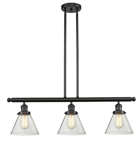 Franklin Restoration LED Island Pendant in Oil Rubbed Bronze (405|213-OB-G42-LED)