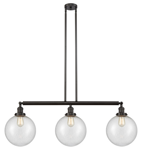 Franklin Restoration LED Island Pendant in Oil Rubbed Bronze (405|213-OB-G204-10-LED)