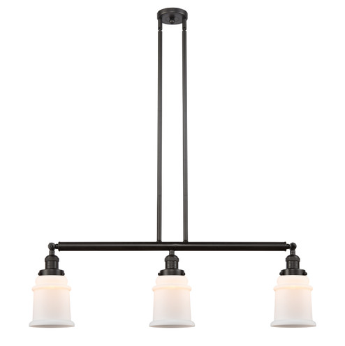 Franklin Restoration LED Island Pendant in Oil Rubbed Bronze (405|213-OB-G181-LED)