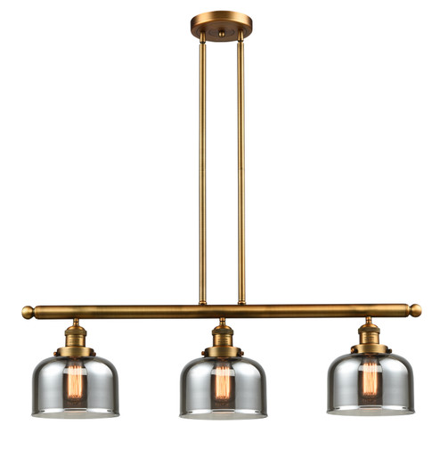 Franklin Restoration LED Island Pendant in Brushed Brass (405|213-BB-G73-LED)