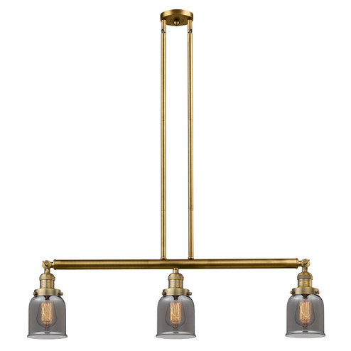 Franklin Restoration LED Island Pendant in Brushed Brass (405|213-BB-G53-LED)