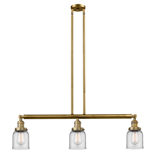 Franklin Restoration LED Island Pendant in Brushed Brass (405|213-BB-G52-LED)