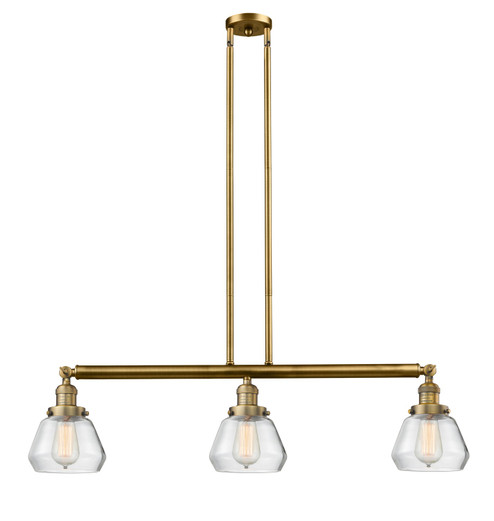 Franklin Restoration LED Island Pendant in Brushed Brass (405|213-BB-G172-LED)