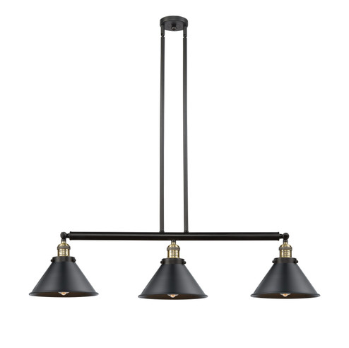 Franklin Restoration LED Island Pendant in Black Antique Brass (405|213-BAB-M10-BK-LED)