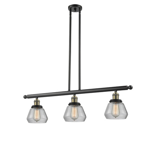 Franklin Restoration LED Island Pendant in Black Antique Brass (405|213-BAB-G172-LED)