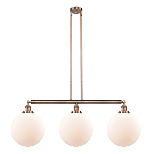 Franklin Restoration LED Island Pendant in Antique Copper (405|213-AC-G201-12-LED)