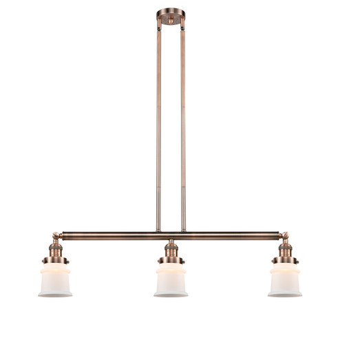 Franklin Restoration LED Island Pendant in Antique Copper (405|213-AC-G181S-LED)