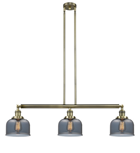 Franklin Restoration LED Island Pendant in Antique Brass (405|213-AB-G73-LED)