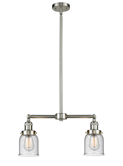 Franklin Restoration LED Island Pendant in Brushed Satin Nickel (405|209-SN-G54-LED)