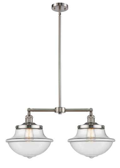 Franklin Restoration LED Island Pendant in Brushed Satin Nickel (405|209-SN-G542-LED)