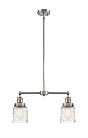Franklin Restoration LED Island Pendant in Brushed Satin Nickel (405|209-SN-G513-LED)