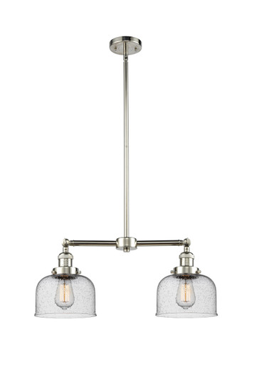 Franklin Restoration LED Island Pendant in Polished Nickel (405|209-PN-G74-LED)