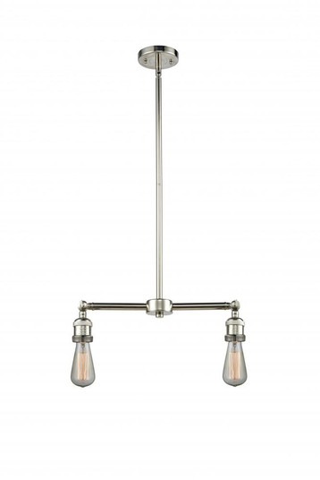 Franklin Restoration Three Light Island Pendant in Polished Nickel (405|209-PN)