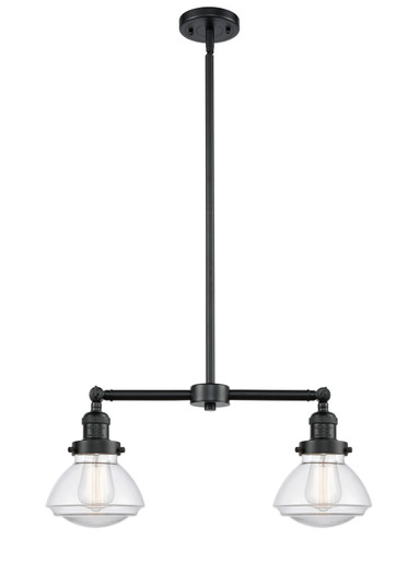 Franklin Restoration LED Island Pendant in Oil Rubbed Bronze (405|209-OB-G322-LED)