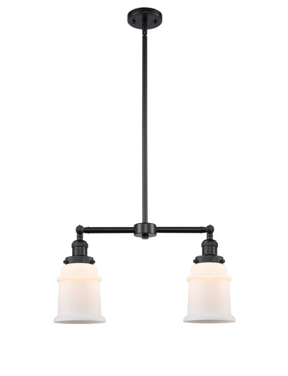 Franklin Restoration LED Island Pendant in Matte Black (405|209-BK-G181-LED)