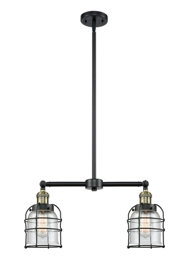 Franklin Restoration LED Island Pendant in Black Antique Brass (405|209-BAB-G54-CE-LED)