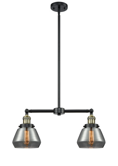 Franklin Restoration LED Island Pendant in Black Antique Brass (405|209-BAB-G173-LED)