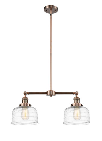 Franklin Restoration LED Island Pendant in Antique Copper (405|209-AC-G713-LED)