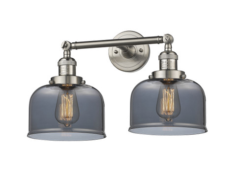 Franklin Restoration Two Light Bath Vanity in Brushed Satin Nickel (405|208-SN-G73)