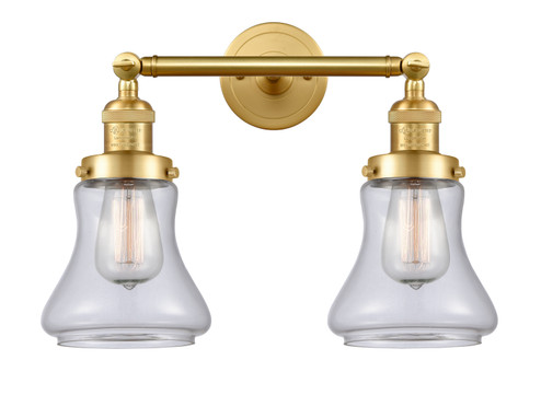 Franklin Restoration Two Light Bath Vanity in Satin Gold (405|208-SG-G192)