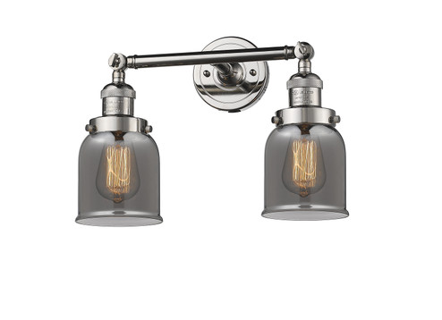 Franklin Restoration Two Light Bath Vanity in Polished Nickel (405|208-PN-G53)