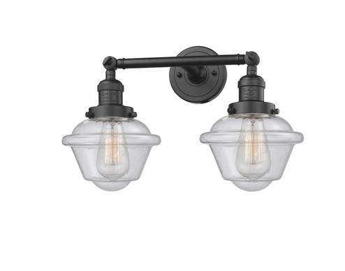 Franklin Restoration Two Light Bath Vanity in Oil Rubbed Bronze (405|208-OB-G534)