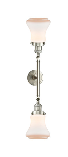 Franklin Restoration LED Bath Vanity in Brushed Satin Nickel (405|208L-SN-G191-LED)