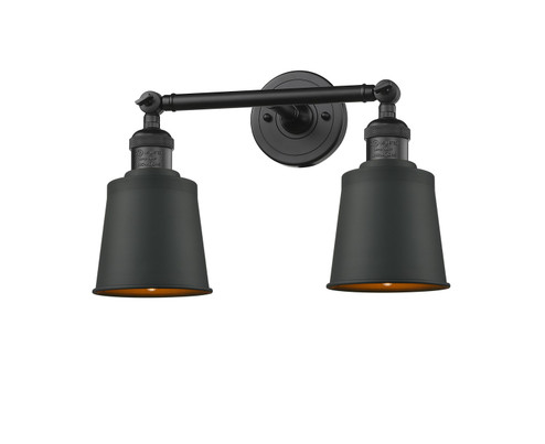 Franklin Restoration LED Bath Vanity in Matte Black (405|208-BK-M9-BK-LED)