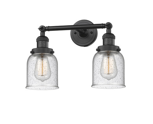 Franklin Restoration LED Bath Vanity in Matte Black (405|208-BK-G54-LED)