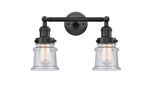 Franklin Restoration LED Bath Vanity in Matte Black (405|208-BK-G184S-LED)