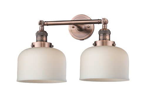 Franklin Restoration LED Bath Vanity in Antique Copper (405|208-AC-G71-LED)